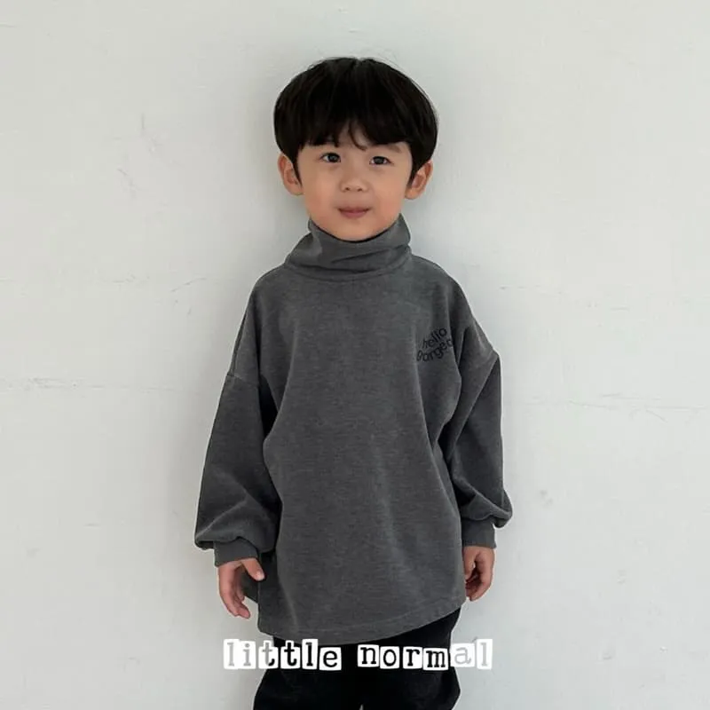 Little Normal - Korean Children Fashion - #Kfashion4kids - Factory Turtleneck Tee - 6