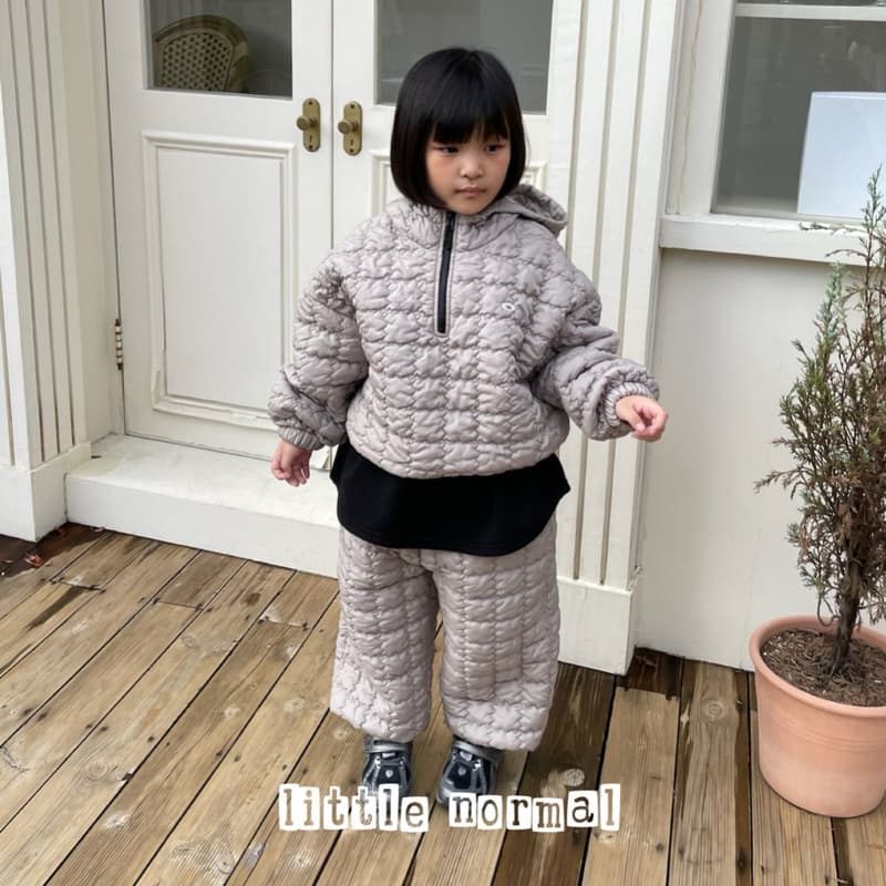 Little Normal - Korean Children Fashion - #childofig - Embossed Pants - 8