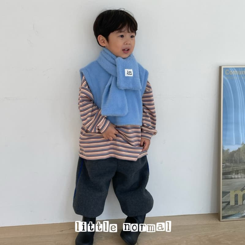 Little Normal - Korean Children Fashion - #childofig - Snowflake Vest Set - 8