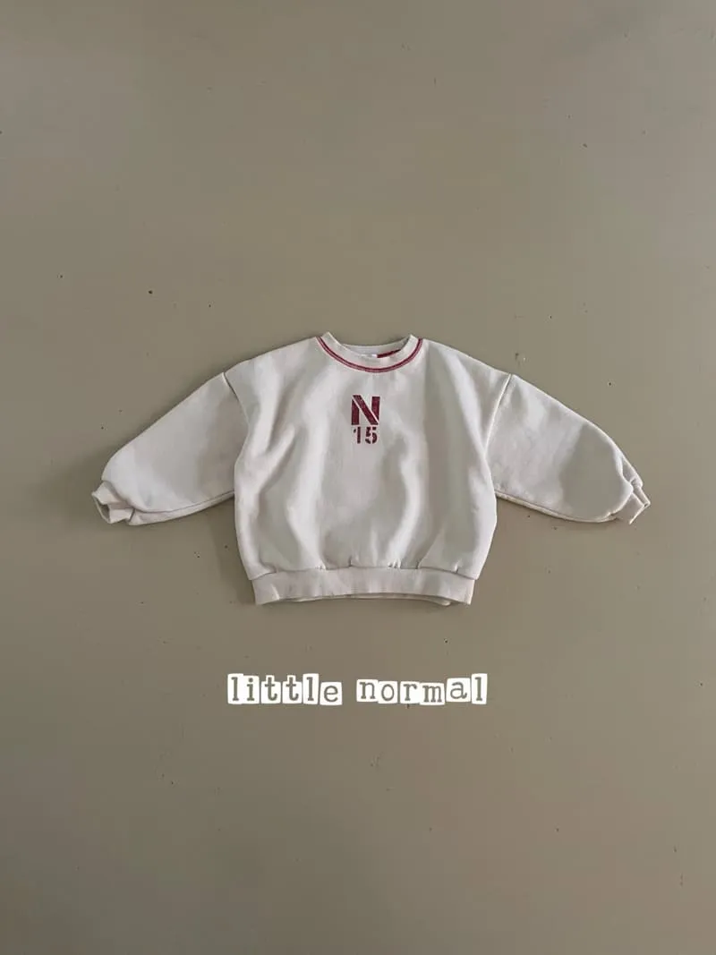 Little Normal - Korean Children Fashion - #childofig - N15 Sweatshirt - 3