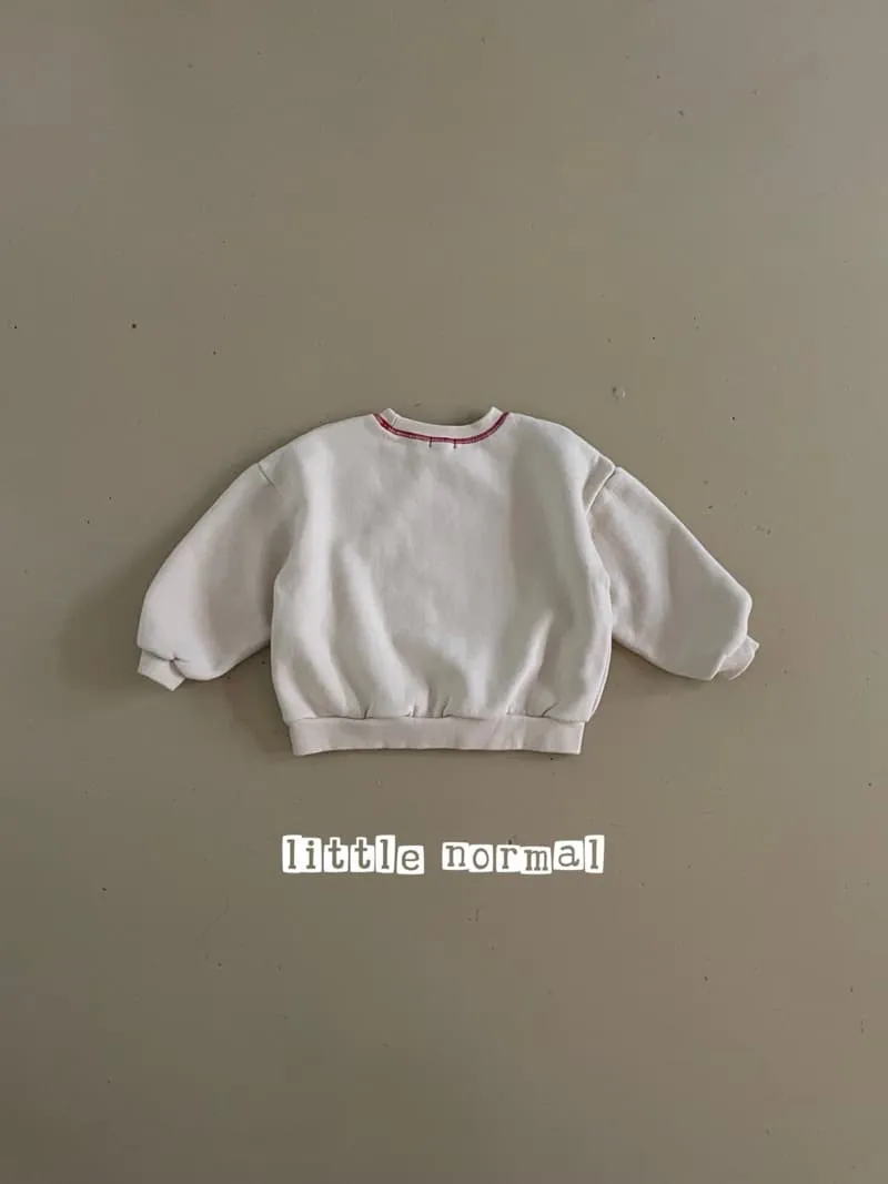 Little Normal - Korean Children Fashion - #childofig - N15 Sweatshirt - 4