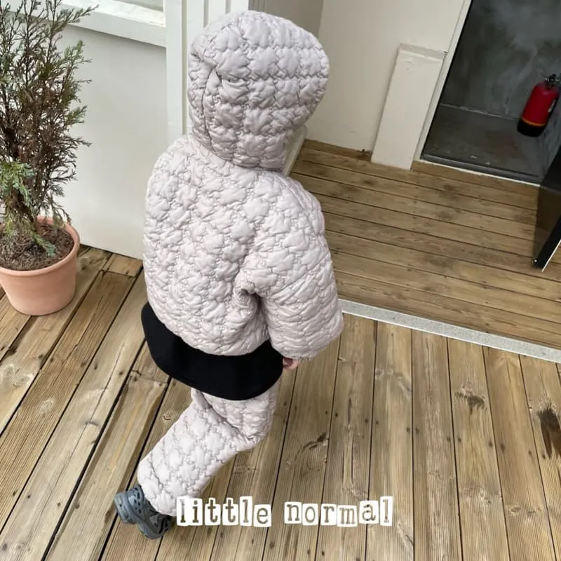 Little Normal - Korean Children Fashion - #childrensboutique - Embossed Hood Top - 10