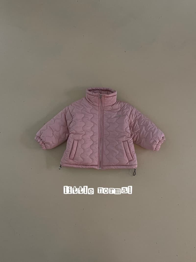 Little Normal - Korean Children Fashion - #childrensboutique - Wave Padded Jumper - 3