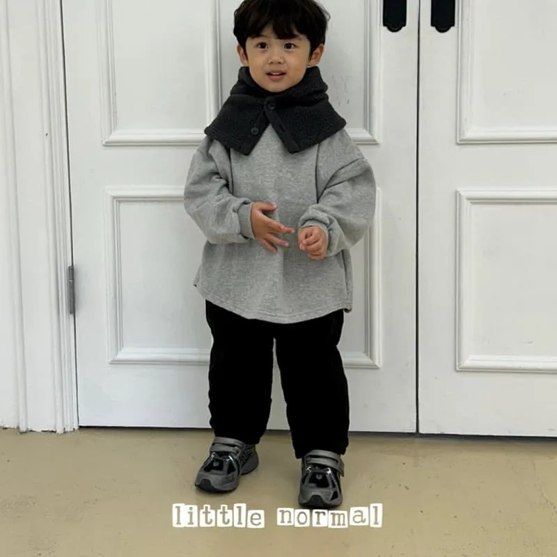 Little Normal - Korean Children Fashion - #childrensboutique - Normal Back Slit Tee - 8