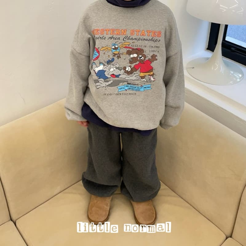 Little Normal - Korean Children Fashion - #childrensboutique - Western Sweatshirt - 11