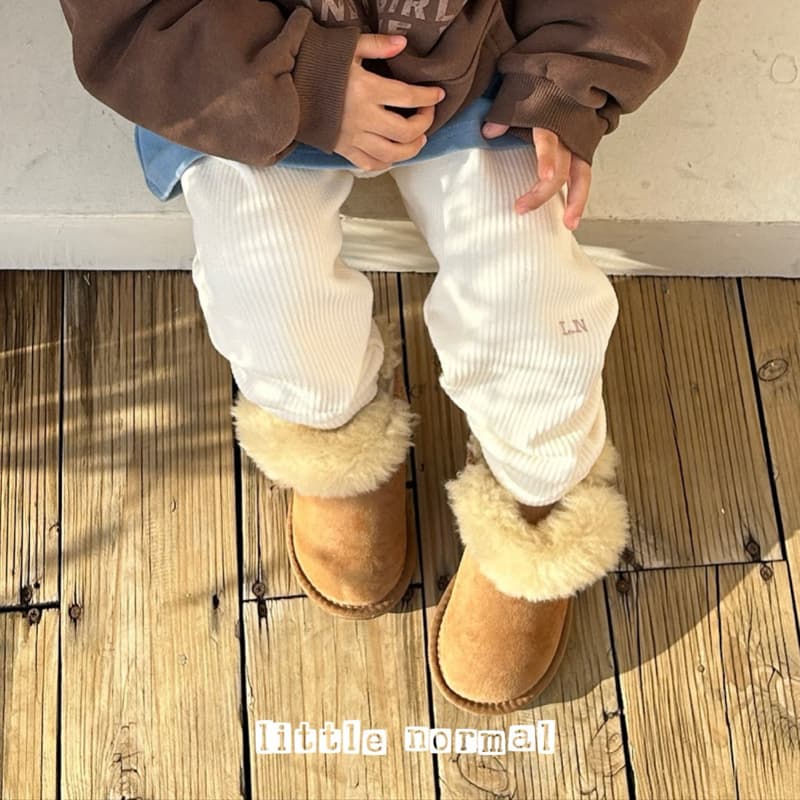 Little Normal - Korean Children Fashion - #discoveringself - Fluffy Pants - 6