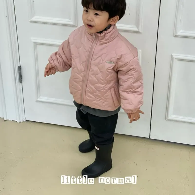 Little Normal - Korean Children Fashion - #fashionkids - Wave Padded Jumper - 6