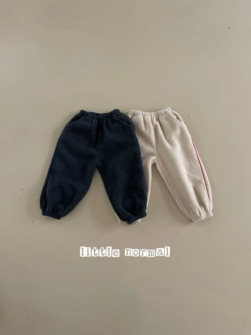 Little Normal - Korean Children Fashion - #fashionkids - Logo Strap Pants