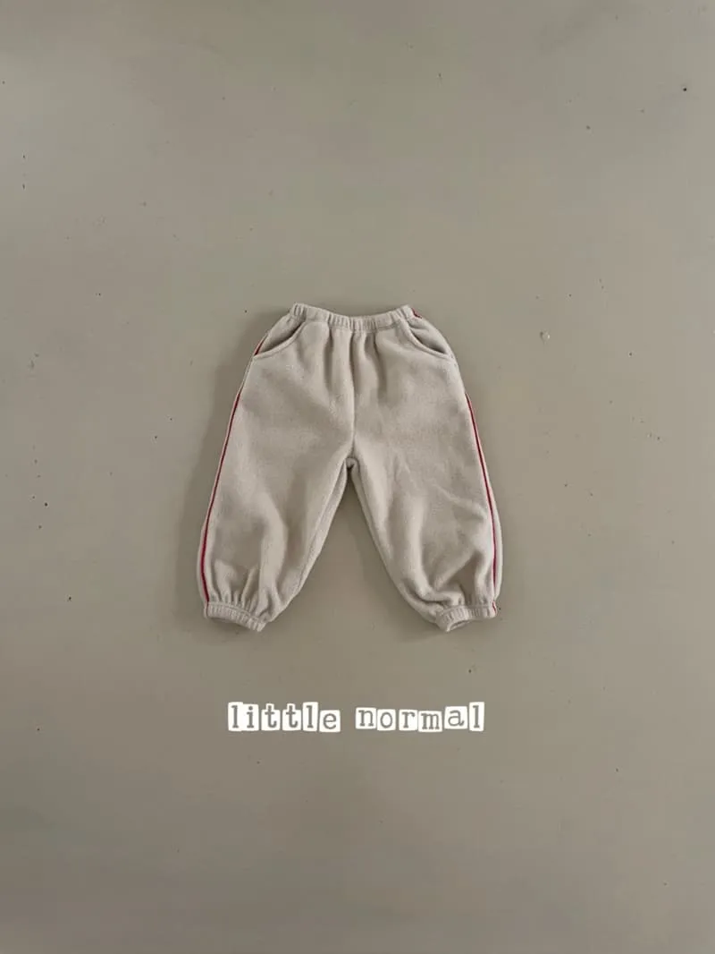 Little Normal - Korean Children Fashion - #kidsstore - Logo Strap Pants - 3