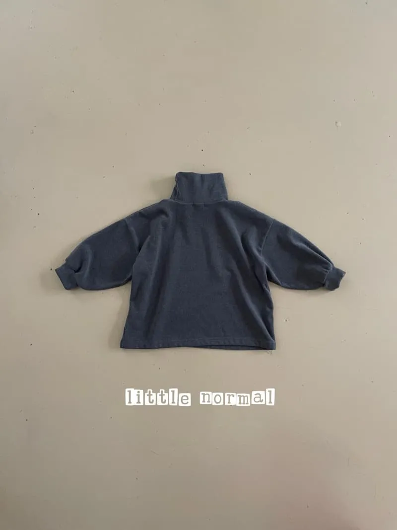 Little Normal - Korean Children Fashion - #kidsshorts - Factory Turtleneck Tee - 4