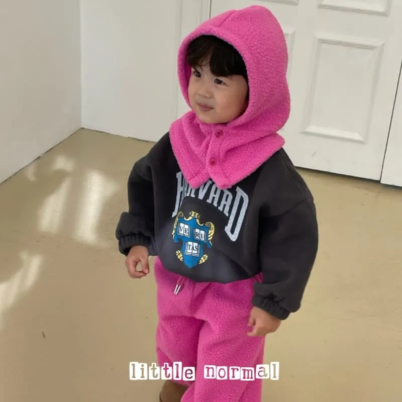 Little Normal - Korean Children Fashion - #kidzfashiontrend - Harvard Sweatshirt - 7