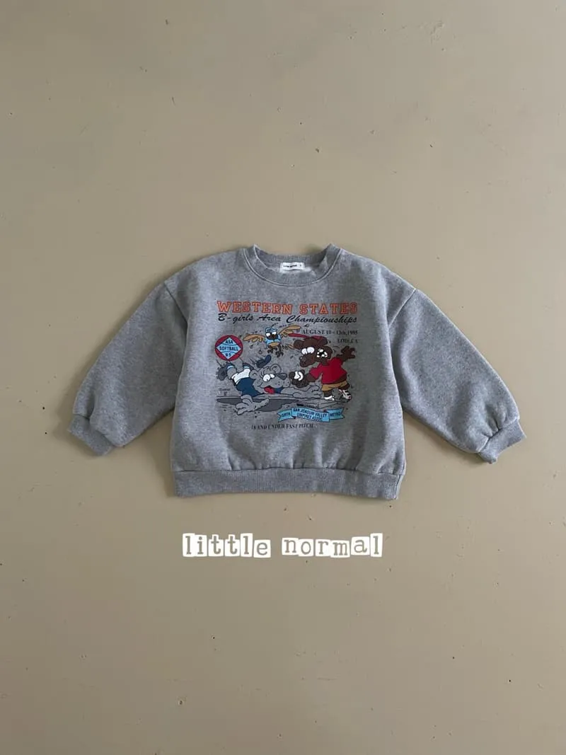 Little Normal - Korean Children Fashion - #littlefashionista - Western Sweatshirt - 3