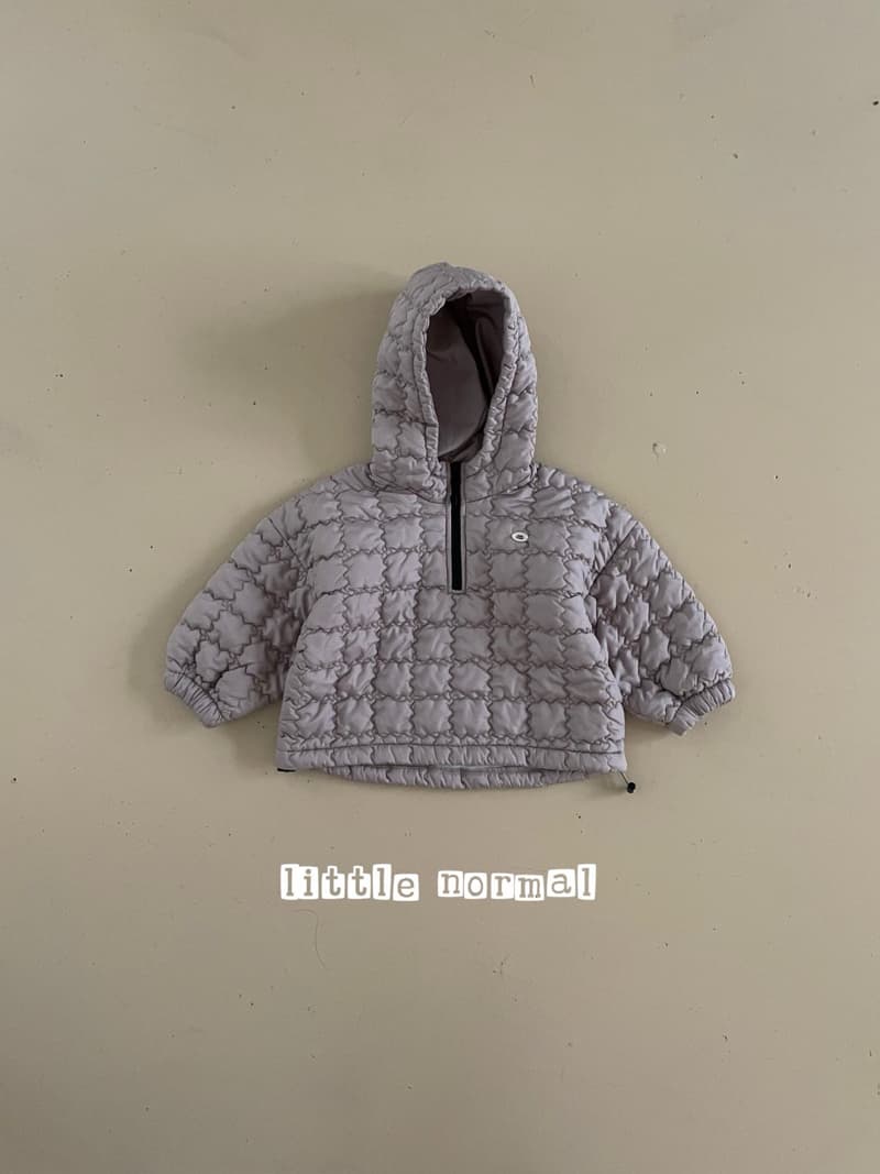 Little Normal - Korean Children Fashion - #magicofchildhood - Embossed Hood Top - 3