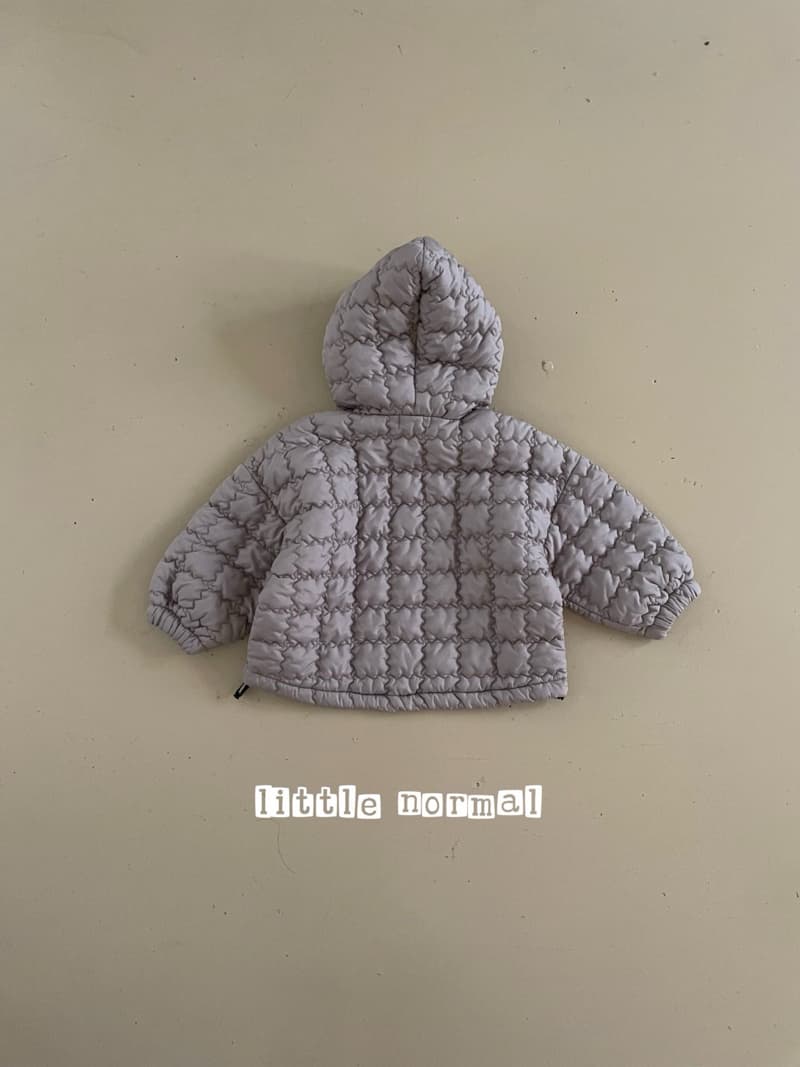 Little Normal - Korean Children Fashion - #magicofchildhood - Embossed Hood Top - 4