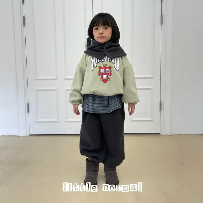 Little Normal - Korean Children Fashion - #minifashionista - Harvard Sweatshirt - 11