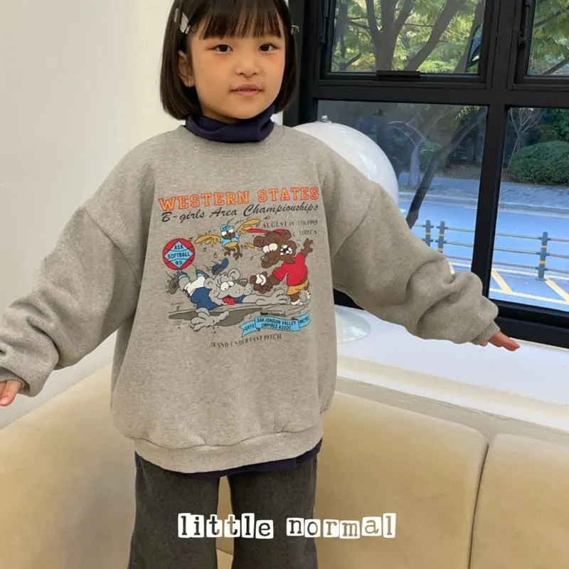 Little Normal - Korean Children Fashion - #stylishchildhood - Western Sweatshirt - 9