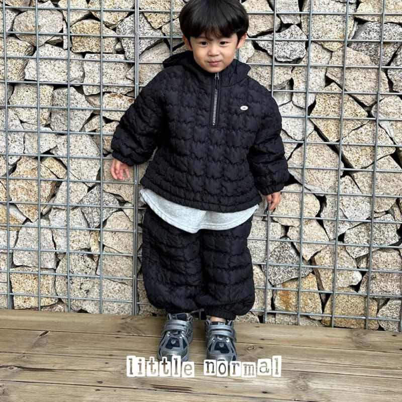 Little Normal - Korean Children Fashion - #todddlerfashion - Embossed Pants - 5