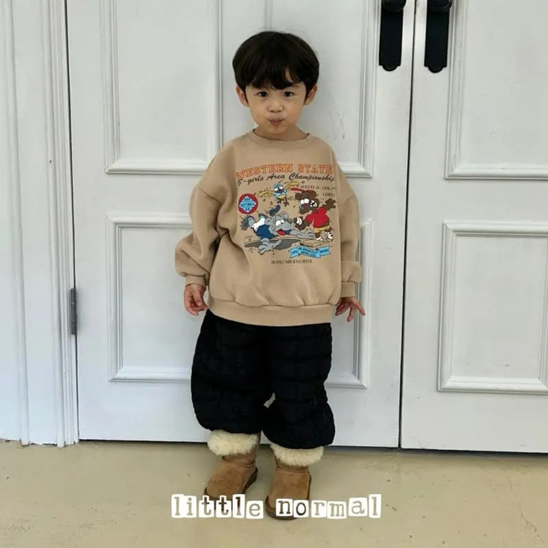 Little Normal - Korean Children Fashion - #todddlerfashion - Western Sweatshirt - 7