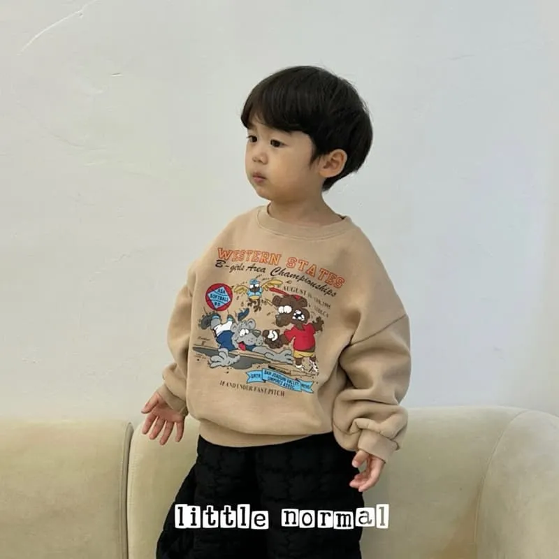 Little Normal - Korean Children Fashion - #toddlerclothing - Western Sweatshirt - 8