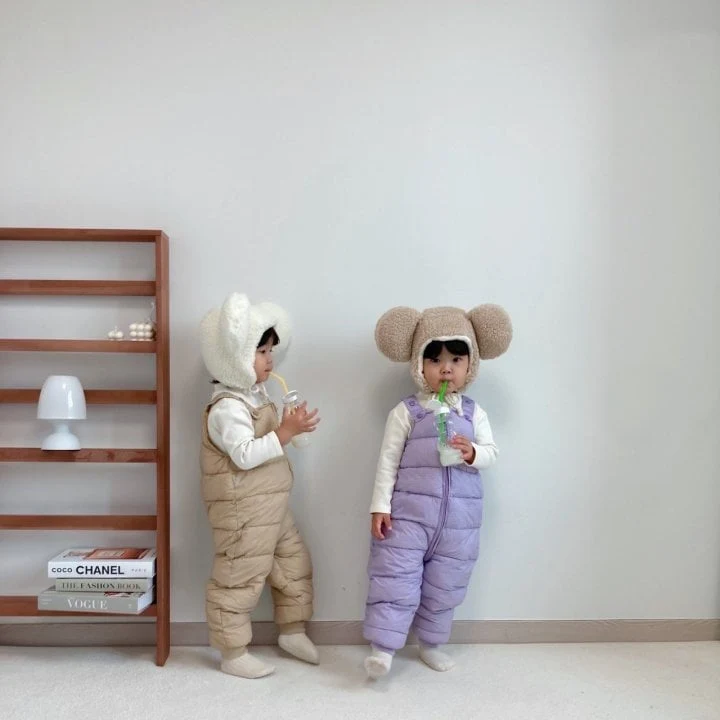 Little Rabbit - Korean Baby Fashion - #babyfever - Padding Overall - 4