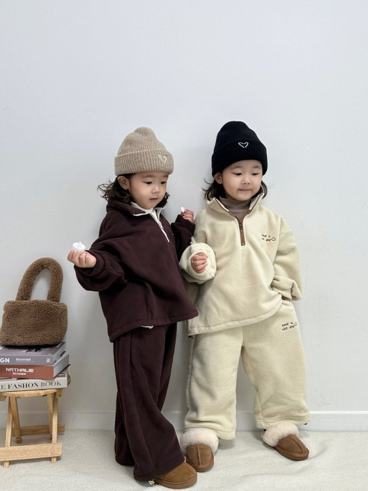 Little Rabbit - Korean Baby Fashion - #smilingbaby - Fleece Set