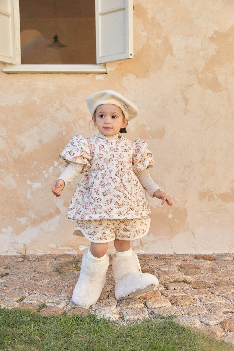 Lolobole - Korean Children Fashion - #childofig - Roman Padding Blanc - 2