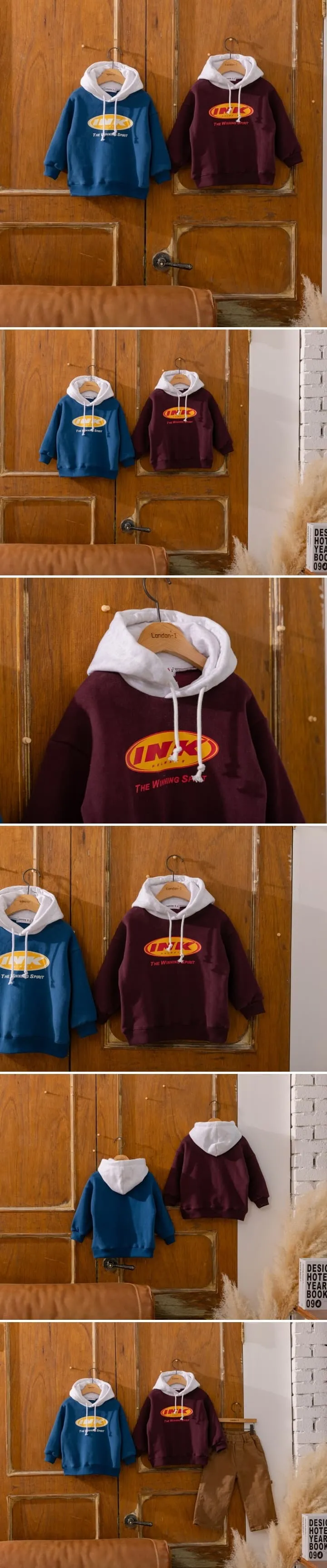 London I - Korean Children Fashion - #magicofchildhood - Ink Hood Top - 2