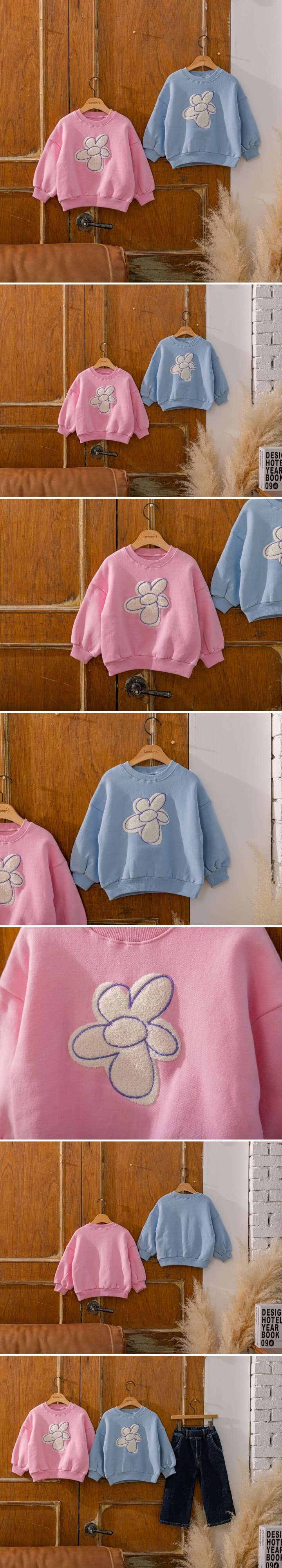 London I - Korean Children Fashion - #minifashionista - Flower Top - 2