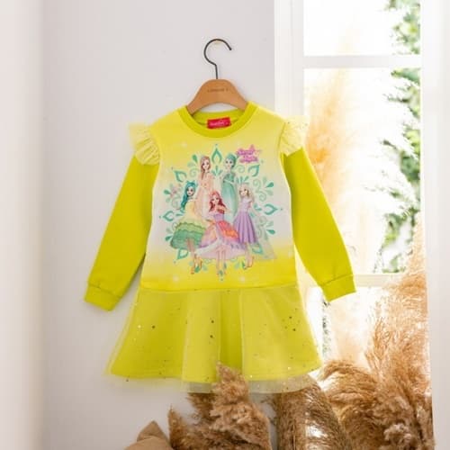 London I - Korean Junior Fashion - #magicofchildhood - Secret Jouju Lime One-piece