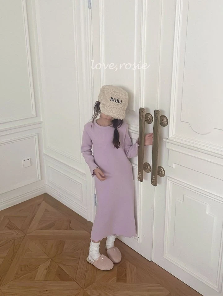 Love Rosie - Korean Children Fashion - #childofig - Candy Fluff Knit Maxi One-piece - 6