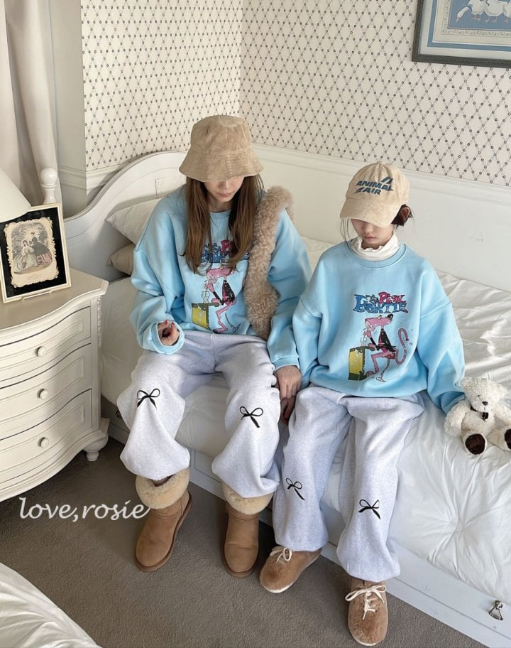 Love Rosie - Korean Children Fashion - #discoveringself - Ribbon Jogger Pants with Mom - 8