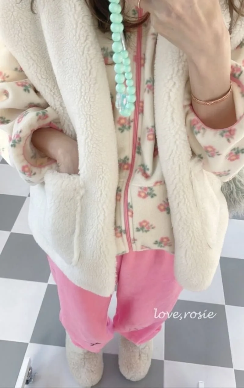 Love Rosie - Korean Children Fashion - #kidsstore - Jue Jue Zip-up Mom Set - 7