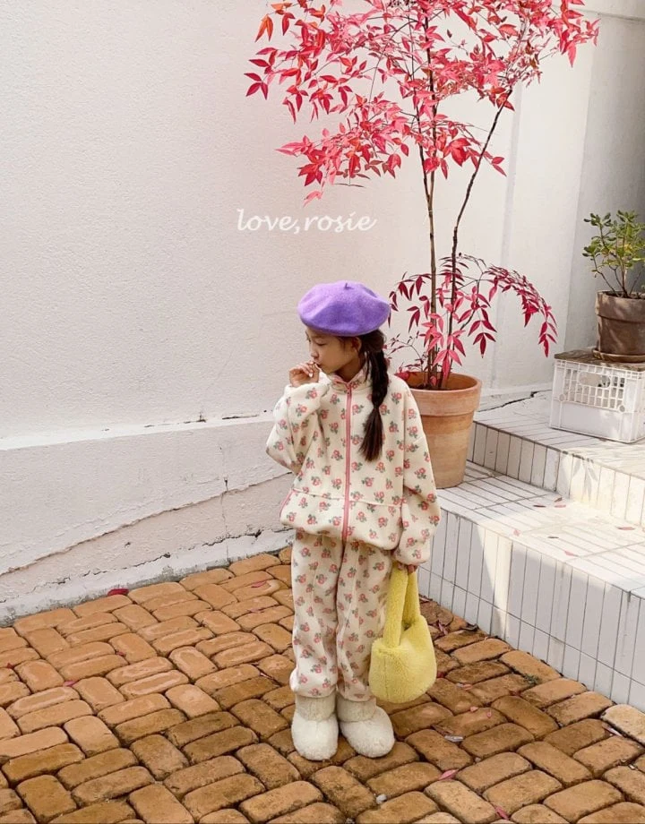 Love Rosie - Korean Children Fashion - #minifashionista - Jue Jue Zip-up Set - 6