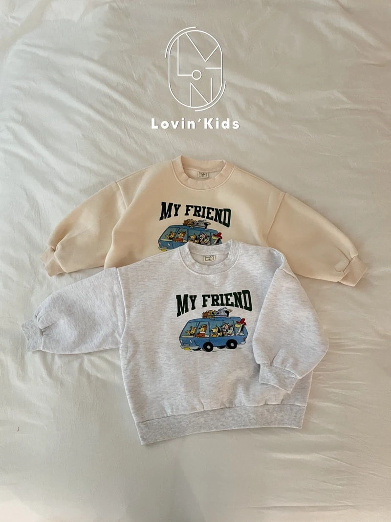 Lovin - Korean Children Fashion - #Kfashion4kids - Bus Sweatshirts