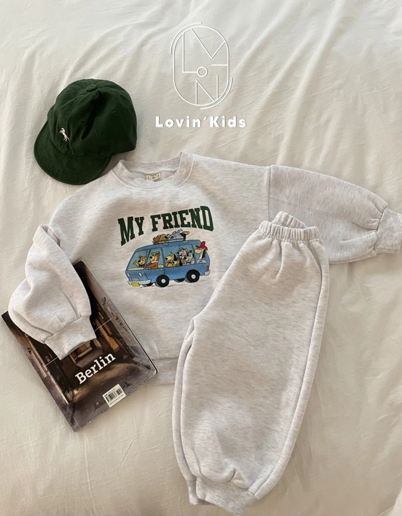 Lovin - Korean Children Fashion - #fashionkids - Bus Jogger Pants - 3