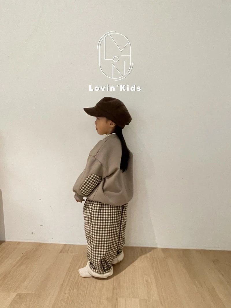 Lovin - Korean Children Fashion - #kidsshorts - Bread Patch Sweatshirts - 12