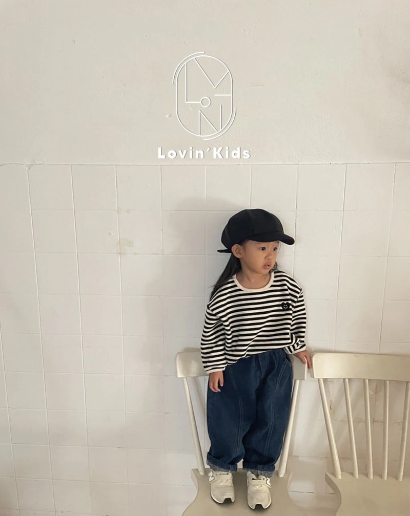 Lovin - Korean Children Fashion - #kidzfashiontrend - Morning Roll Denim Pants - 6