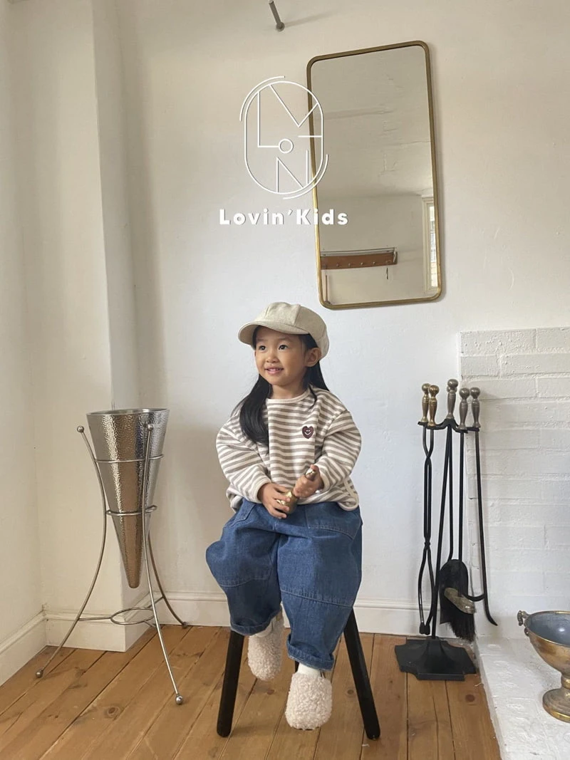 Lovin - Korean Children Fashion - #magicofchildhood - Pocket Slit Denim Pants - 8