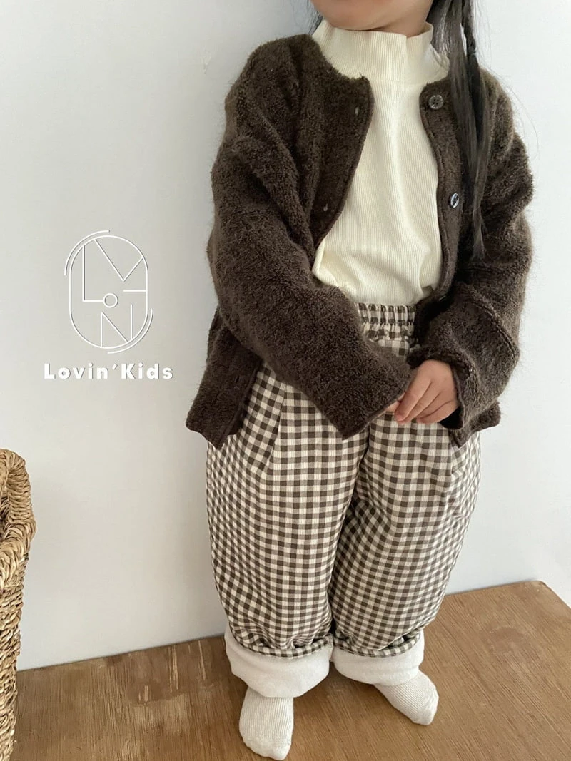 Lovin - Korean Children Fashion - #todddlerfashion - Check Soft Pants - 10