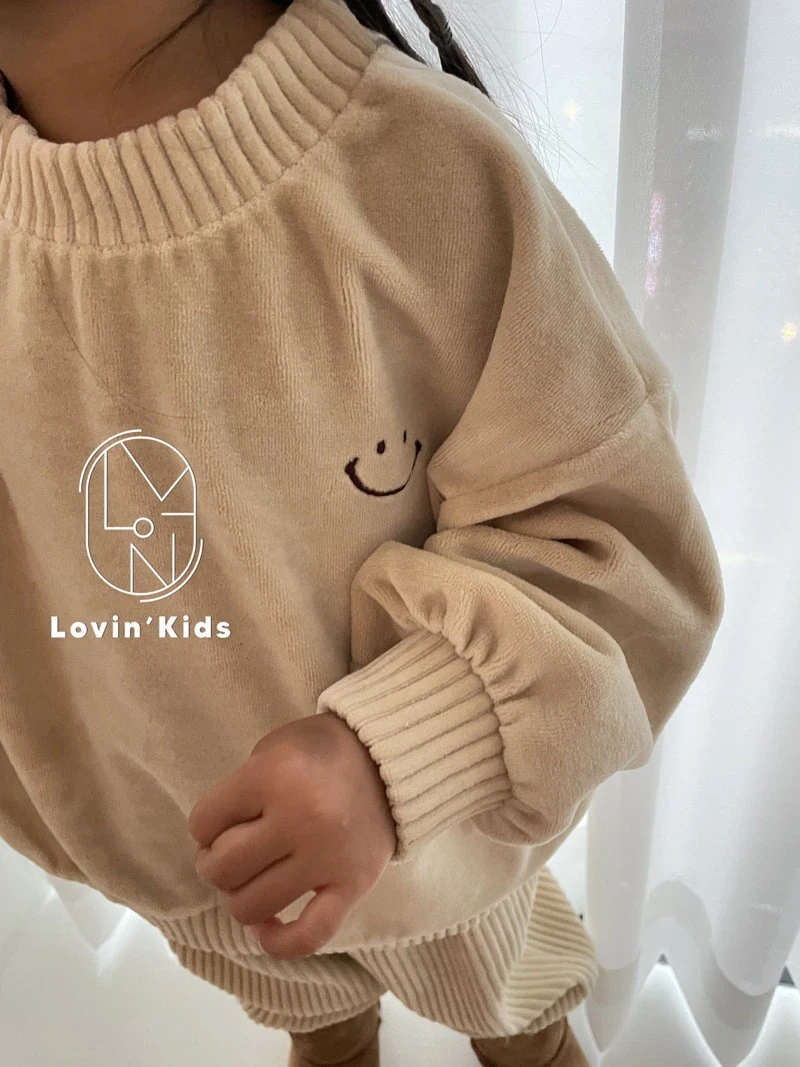 Lovin - Korean Children Fashion - #toddlerclothing - Veloure Sweatshirts - 6