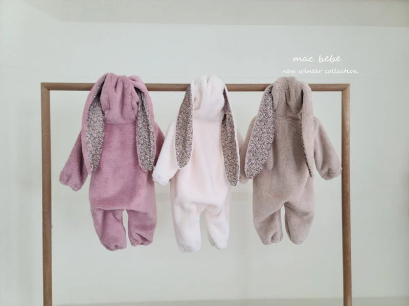 Mac - Korean Baby Fashion - #babyboutique - Rebbit All-in-one - 6