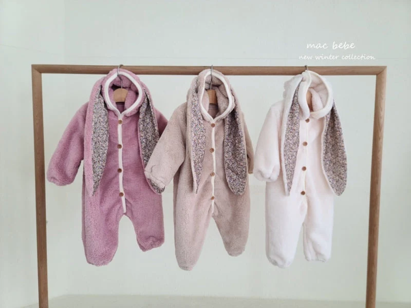 Mac - Korean Baby Fashion - #babyboutiqueclothing - Rebbit All-in-one - 7