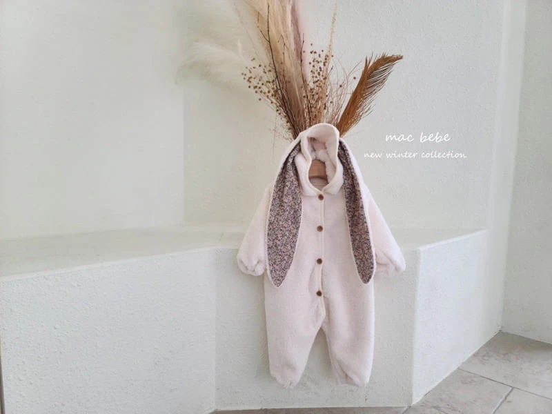 Mac - Korean Baby Fashion - #babyclothing - Rebbit All-in-one - 8