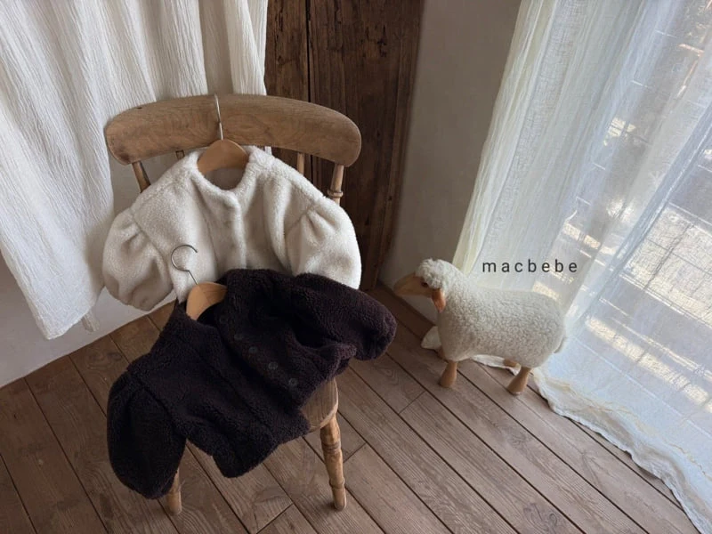 Mac - Korean Baby Fashion - #babyfever - Fleece Jacket - 9