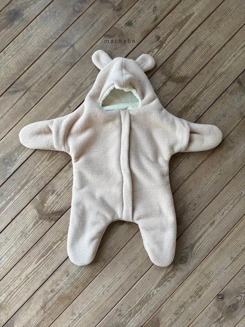 Mac - Korean Baby Fashion - #babyoninstagram - Bear Baby Wrap - 4