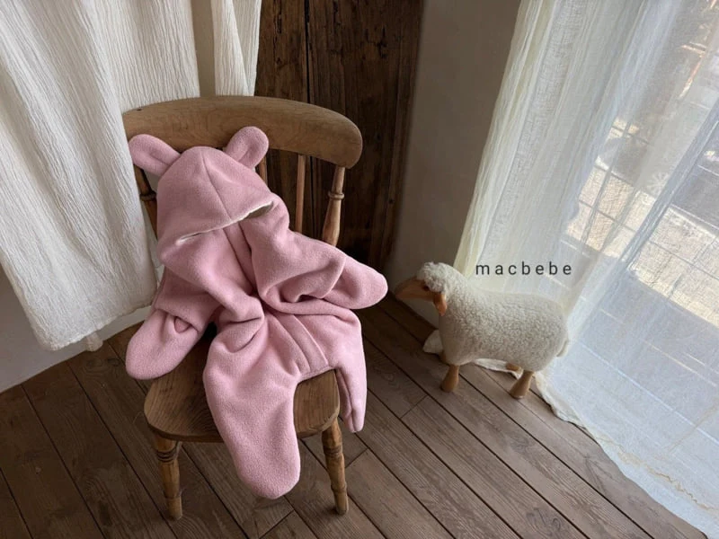 Mac - Korean Baby Fashion - #babyoutfit - Bear Baby Wrap - 5