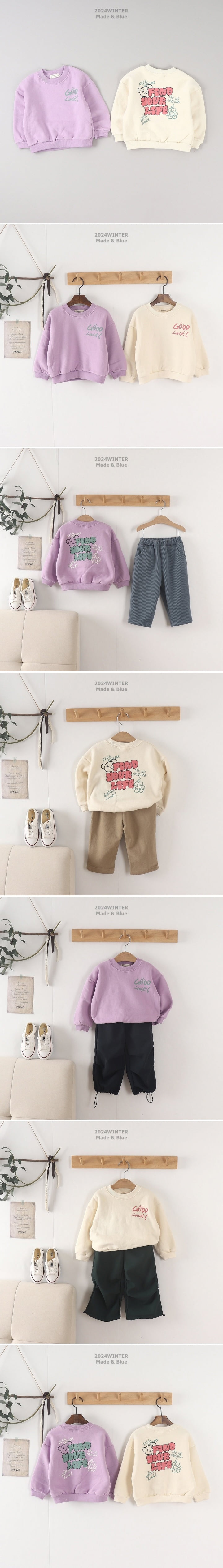 Made Blue - Korean Children Fashion - #discoveringself - Lucky Tee