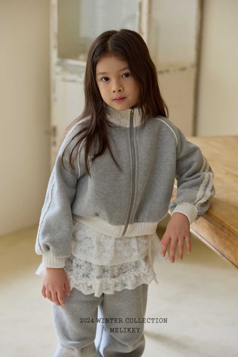 Melikey - Korean Children Fashion - #Kfashion4kids - Warm Track Zip-up - 9