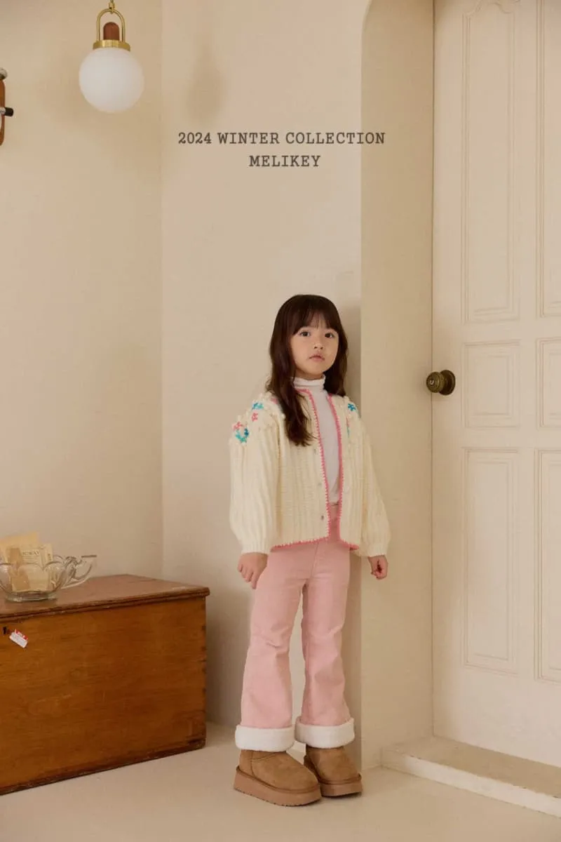 Melikey - Korean Children Fashion - #Kfashion4kids - Pom Pom Marry Cardigan - 5