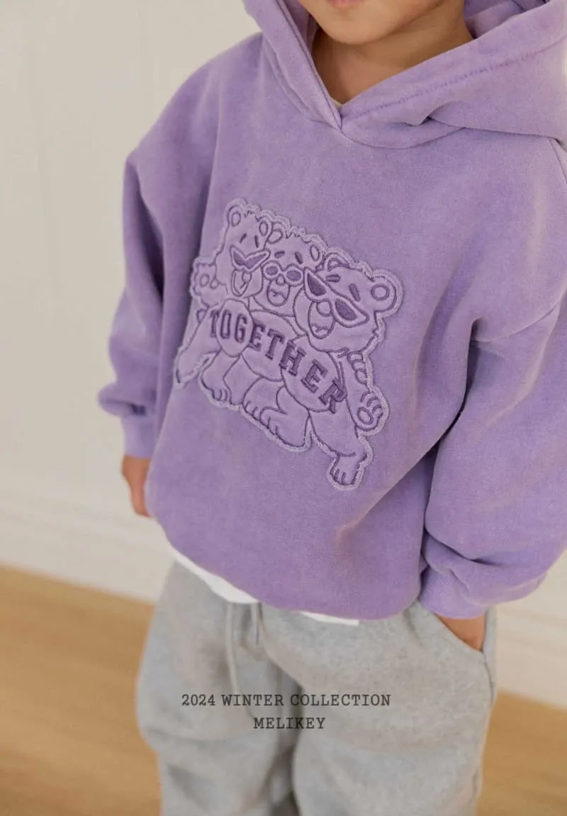 Melikey - Korean Children Fashion - #Kfashion4kids - Together Pig Hoodie